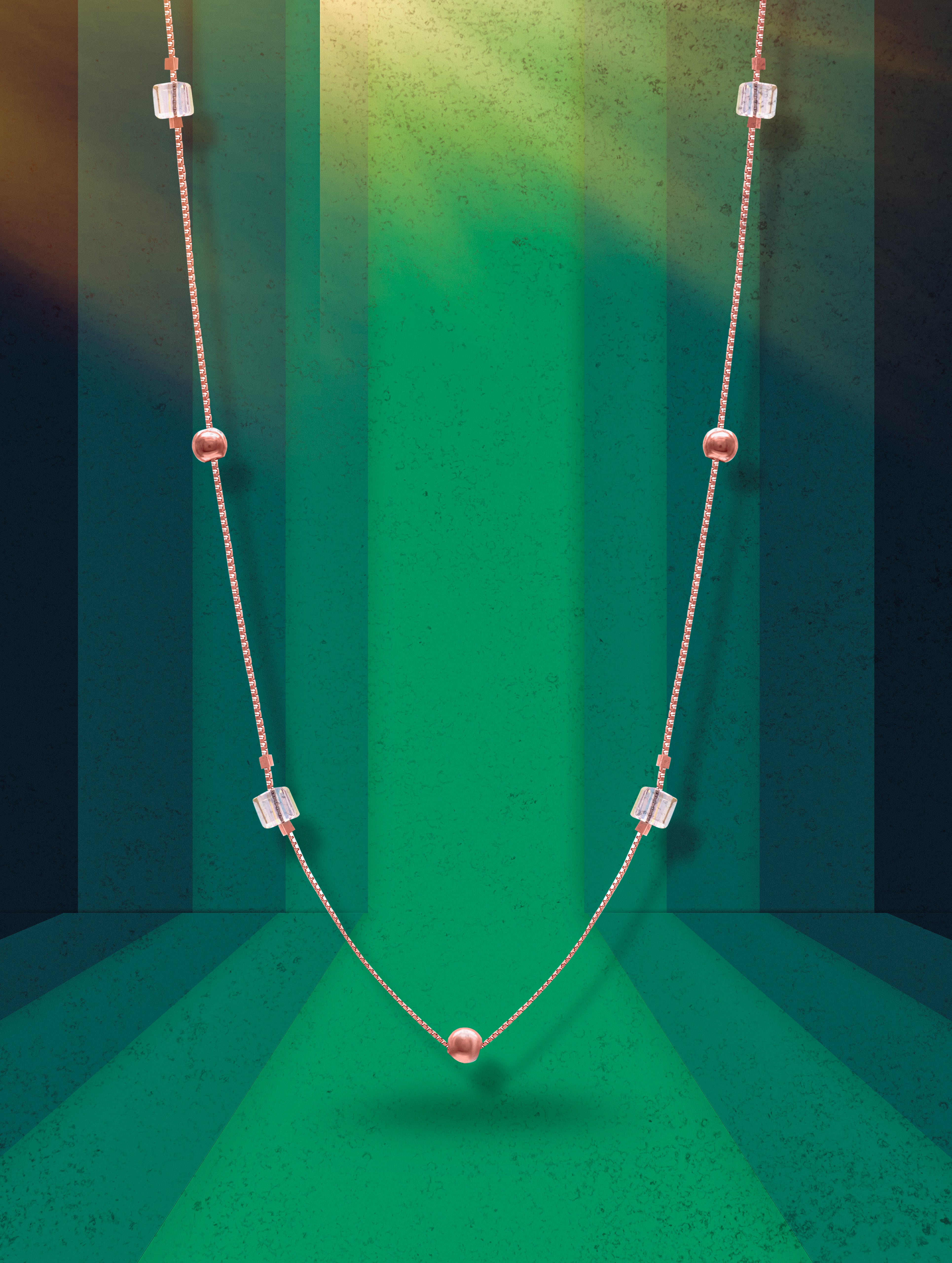 Minimalist Gem Necklace