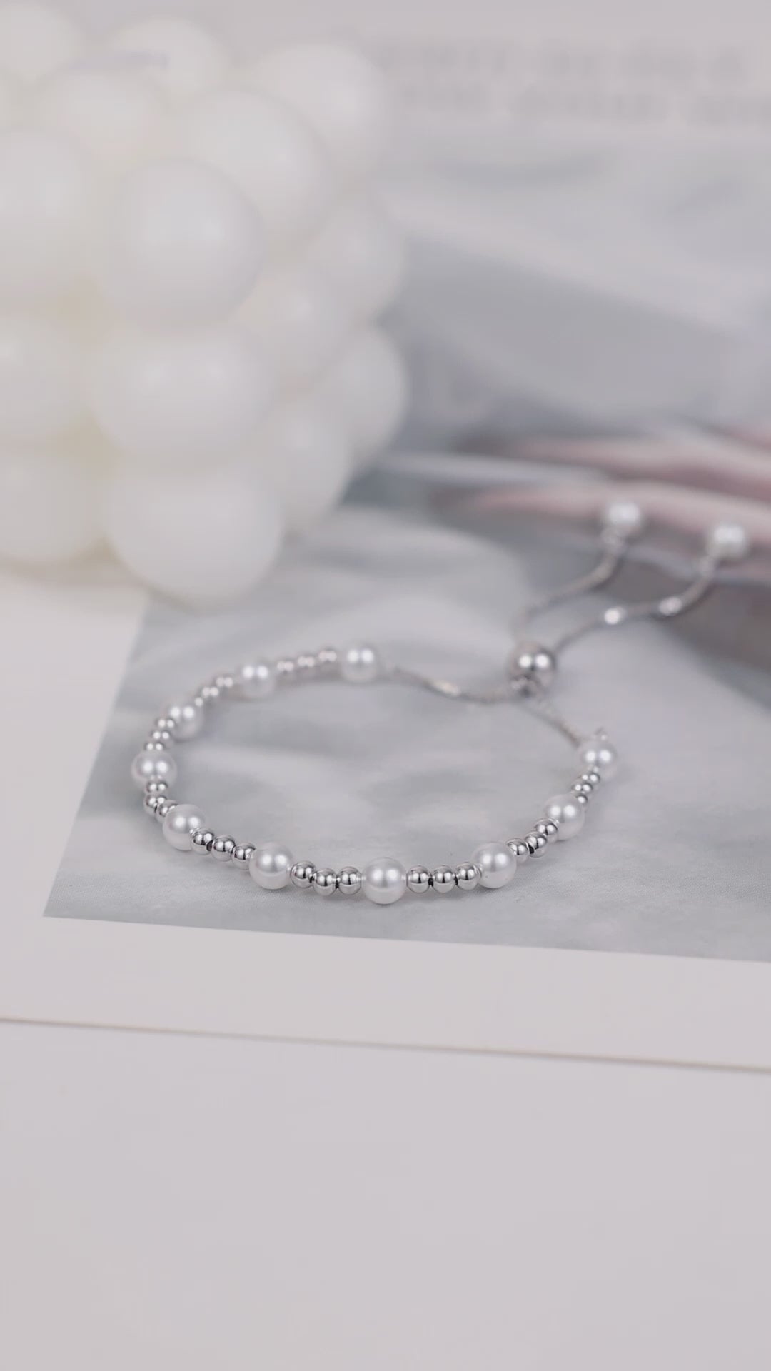 Pearl Glow Adjustable Bracelet