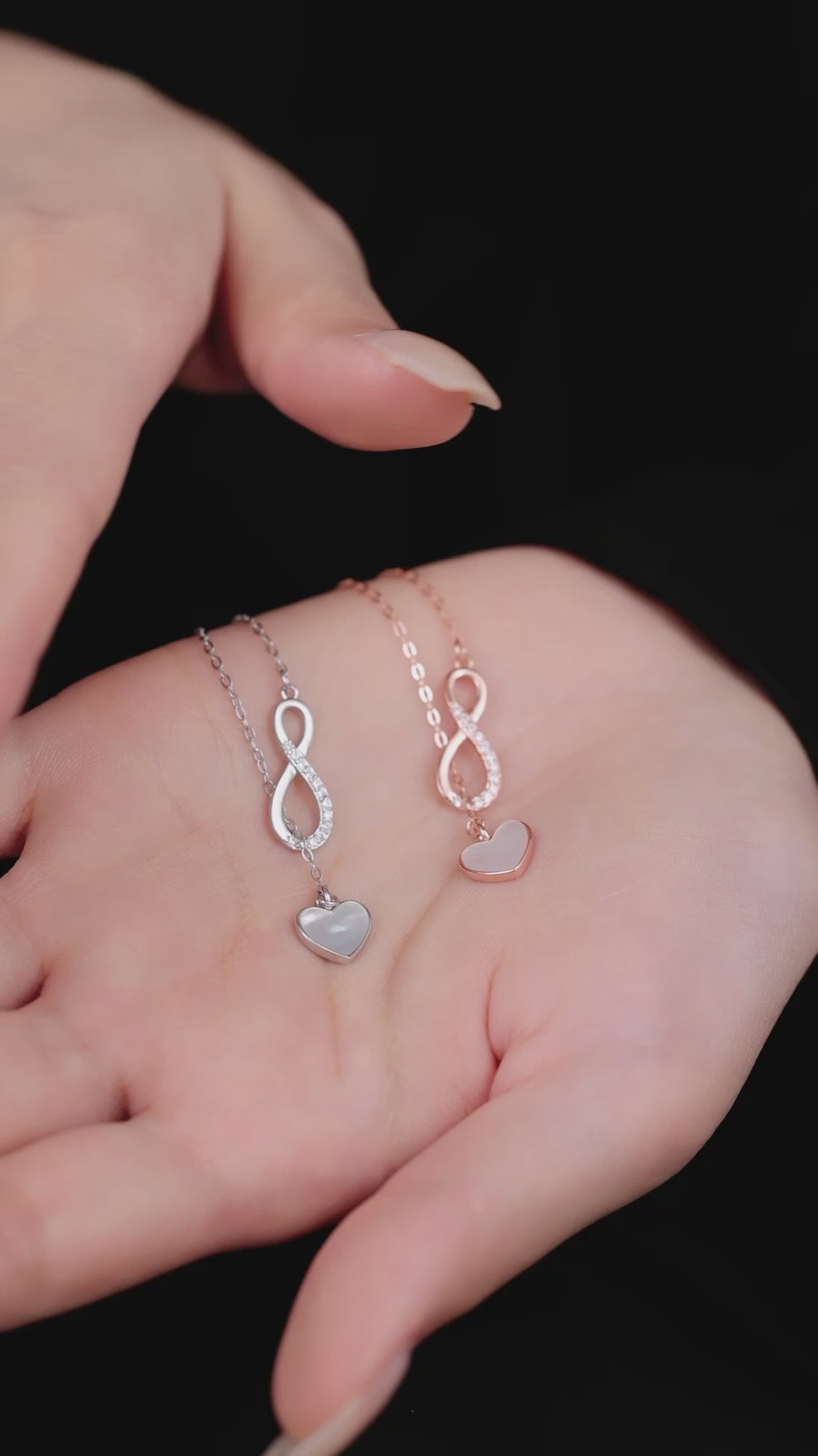Infinity Heart Necklace