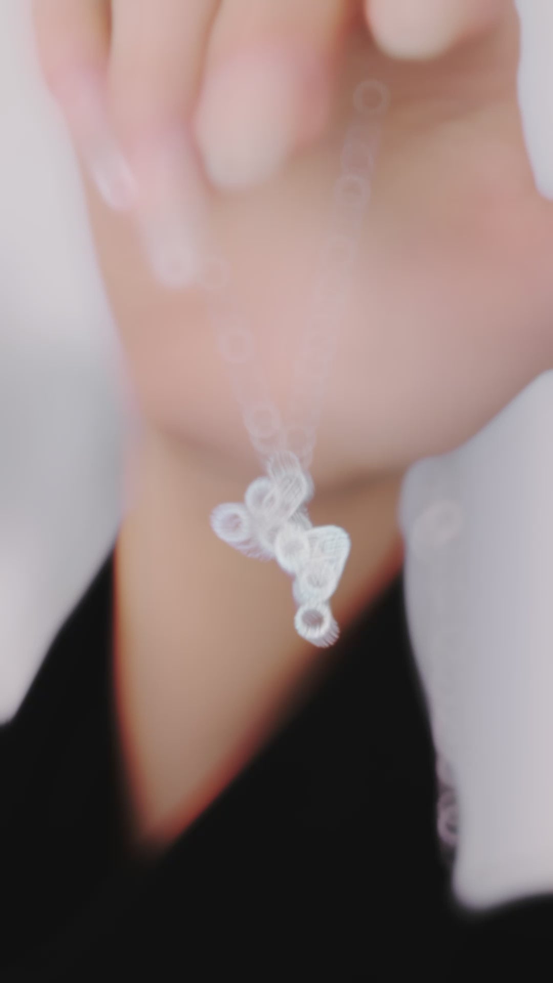 Celestial Guardian Silver Charm Chain